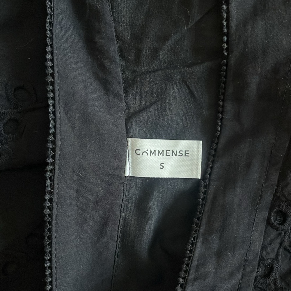Commense Eyelet Cotton Zippered Mid Skirt - Picture 5 of 8